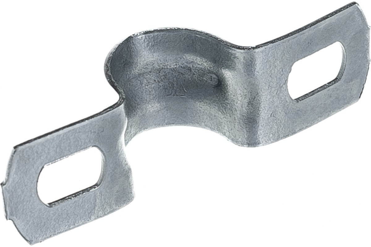 Скоба двухлапковая Fortisflex СМД, оцинкованная сталь - фото