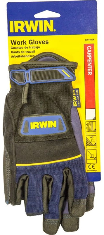 Перчатки плотницкие IRWIN 10503829, размер XL - фото