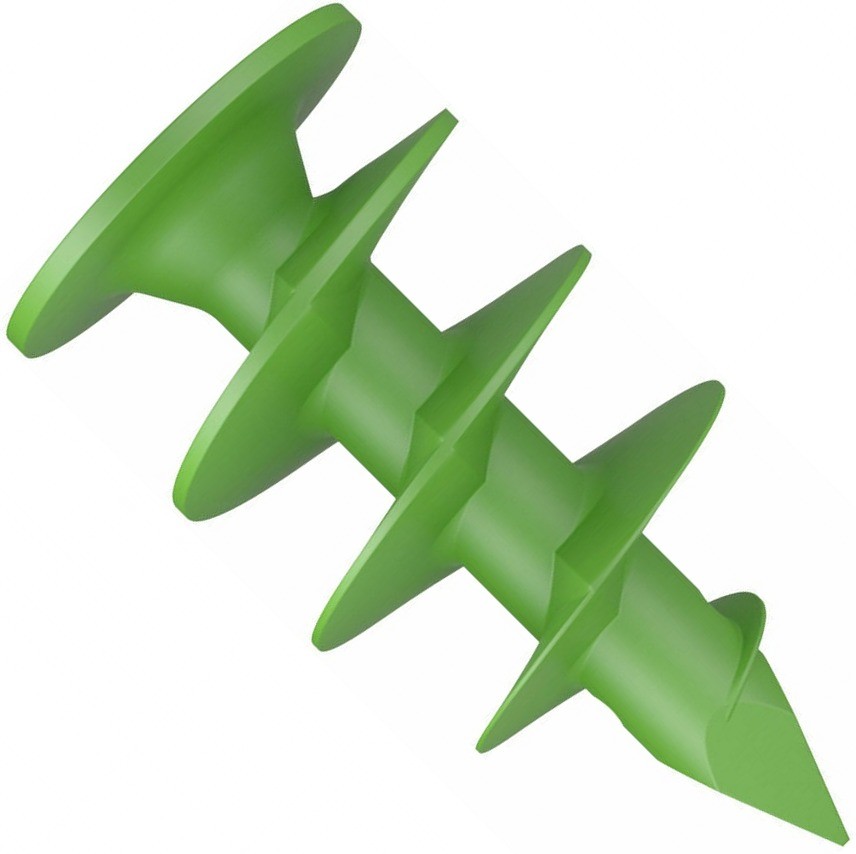 Дюбель для термоизоляции FID 50 Green Fischer 532732, зелёный нейлон, 4 ...