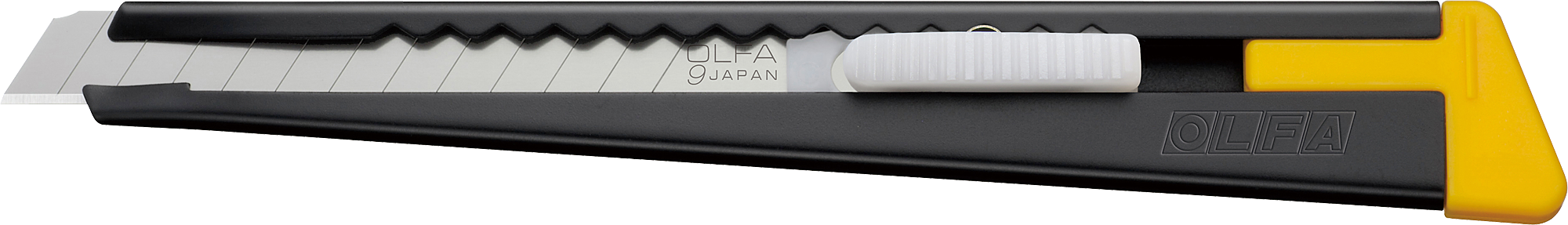 Нож с металлическим корпусом 9 мм OLFA OL-180-BLACK
