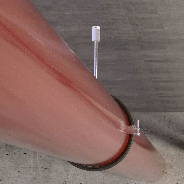 Шуруп по бетону c внутренней резьбой Fischer FBS II I, оцинкованная сталь - фото