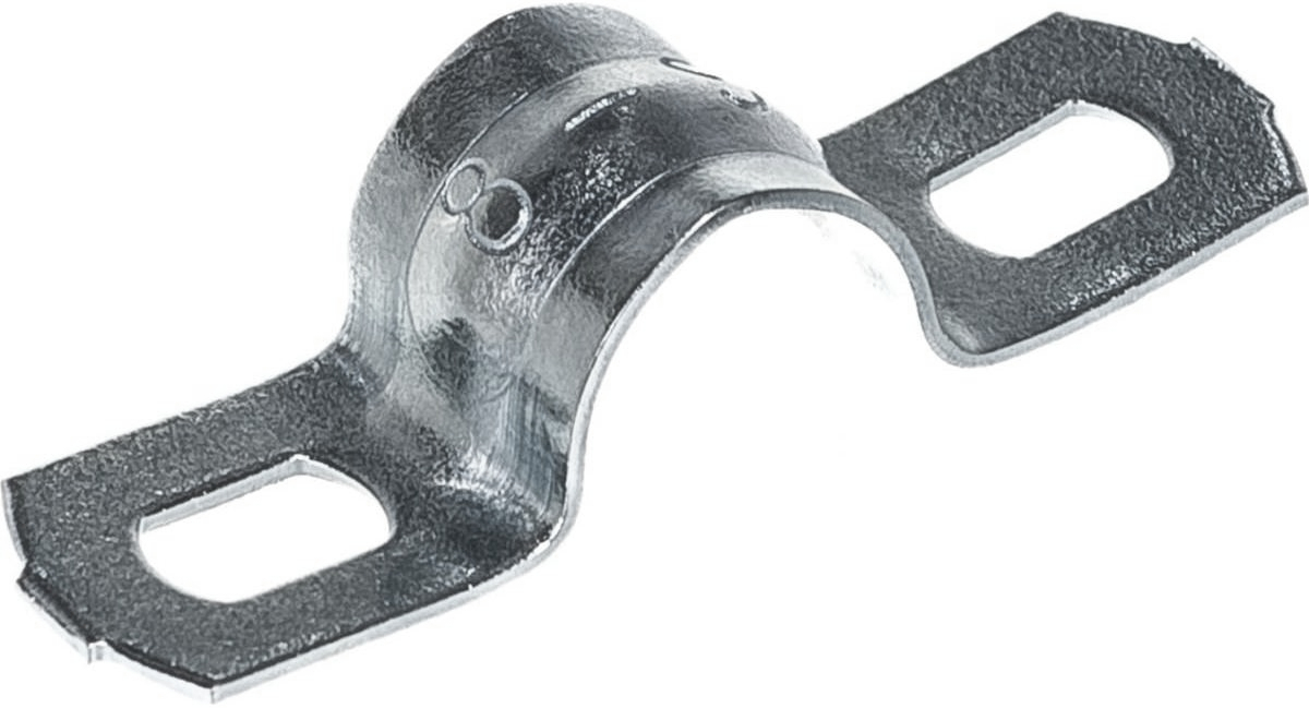 Скоба двухлапковая Fortisflex СМД, оцинкованная сталь - фото