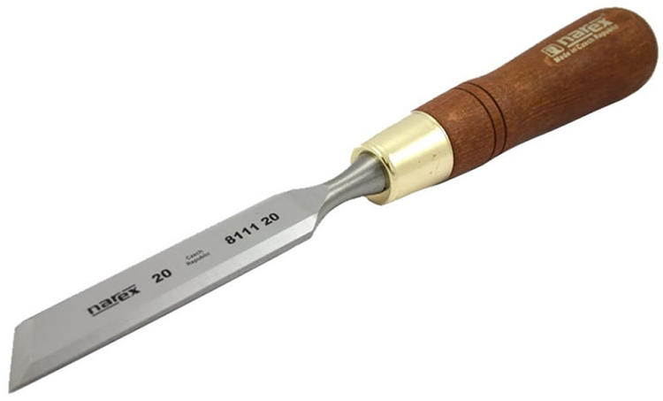 Стамеска косая правая с ручкой 20 мм Narex Wood Line Plus 811120 - фото