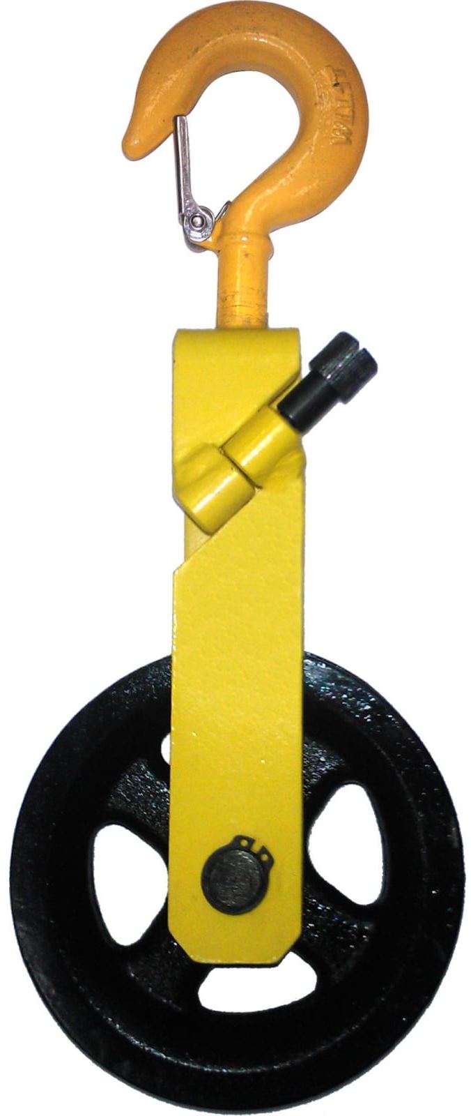 Блок отводной с крюком и откидной щекой под веревку 16-20 мм Самсон Б-0,5-05(01) - фото