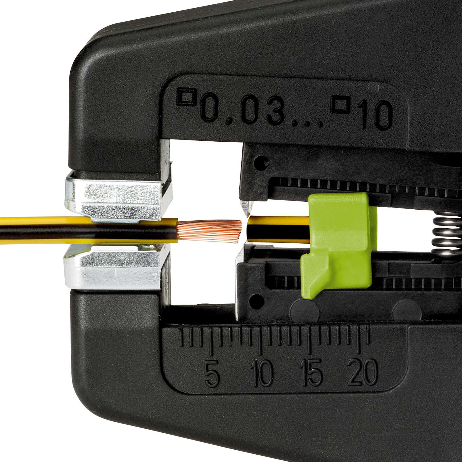 Стриппер автоматический для снятия всех видов изоляции 0,03 - 10 мм² Rennsteig MultiStrip 10 RE-707020, стеклопластик - фото