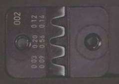 Пресс-клещи для контактов TE-Modul IV (Tandem) 3 гнезда 0,03 - 0,56 мм² Rennsteig PEW 6 RE-61600231, воронёная сталь - фото