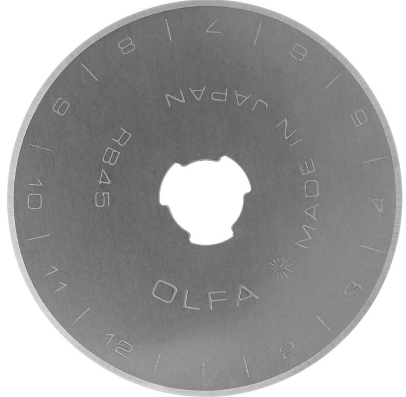 Лезвие круглое для ножей 45 мм OLFA OL-RB45-1 - фото
