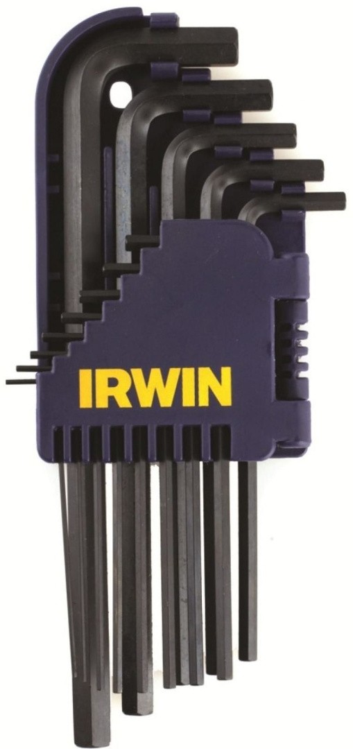 Набор шестигранных ключей (1,5-10 мм) с шариком IRWIN T10757, 10 штук - фото