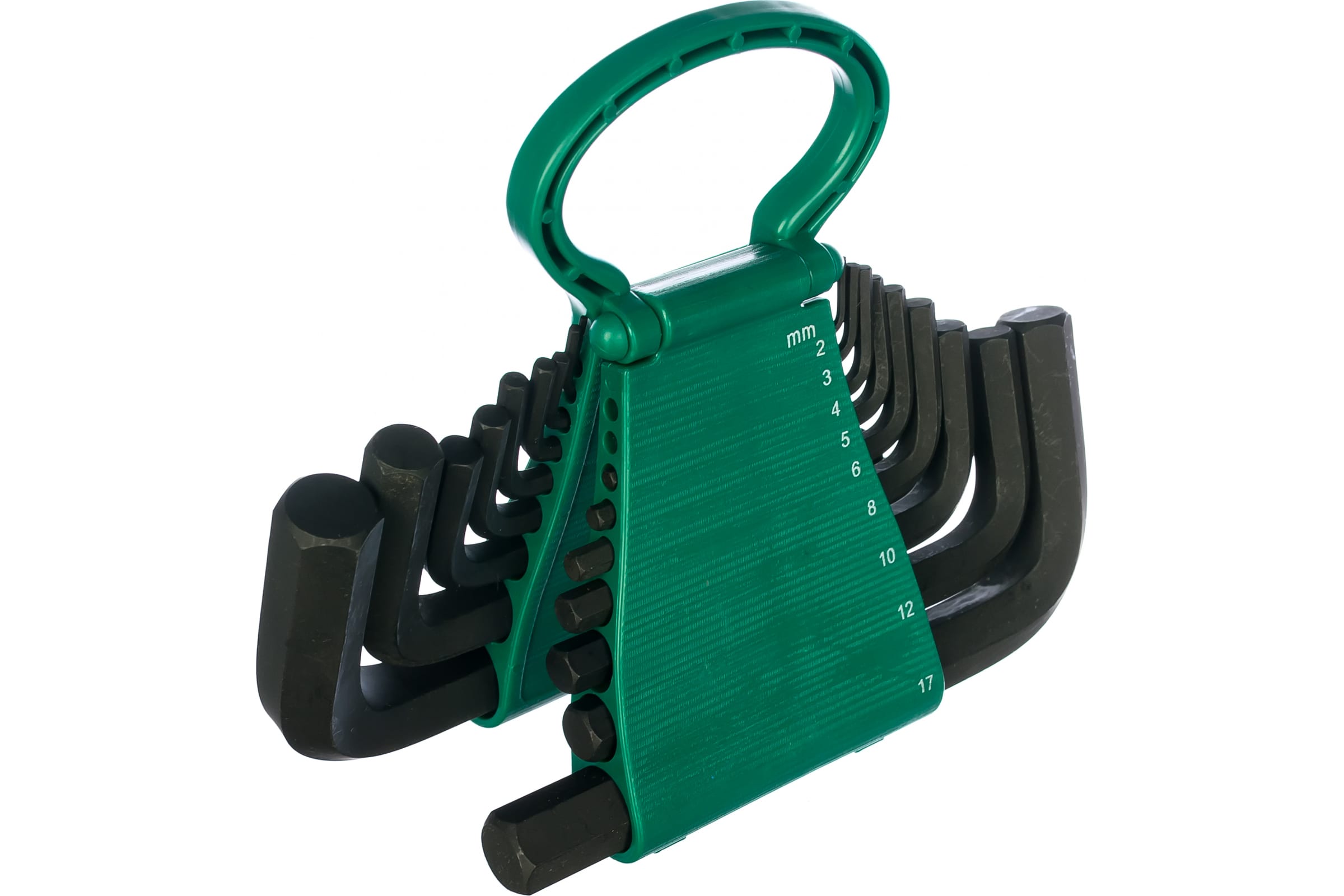 Комплект шестигранных коротких ключей (1,5-19 мм) Jonnesway H01MH118S, 18 штук - фото