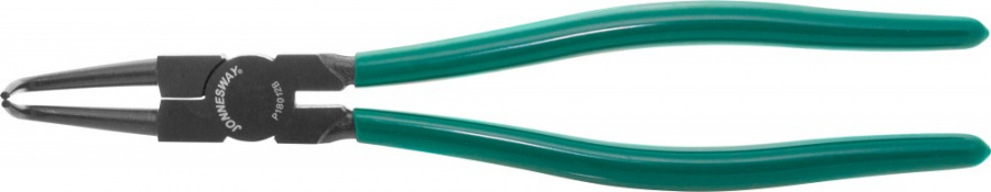 Щипцы удлиненные для внутренних стопорных колец загнутый сжим, 310 мм Jonnesway P18012B - фото