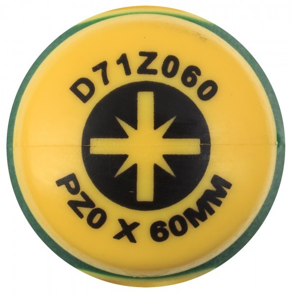 Отвертка Pozidriv PZ0х60 мм Jonnesway ANTI-SLIP GRIP D71Z060