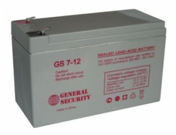 Аккумулятор General Security GS 7-12 AGM VRLA - фото
