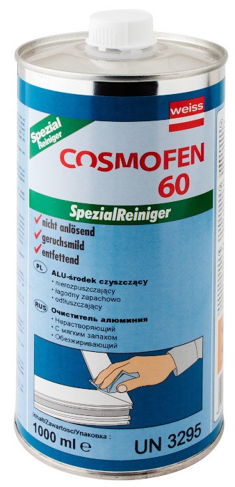 Купить очиститель алюминия Cosmofen 60 Cosmo CL-300.150 объёмом 1000 мл ...