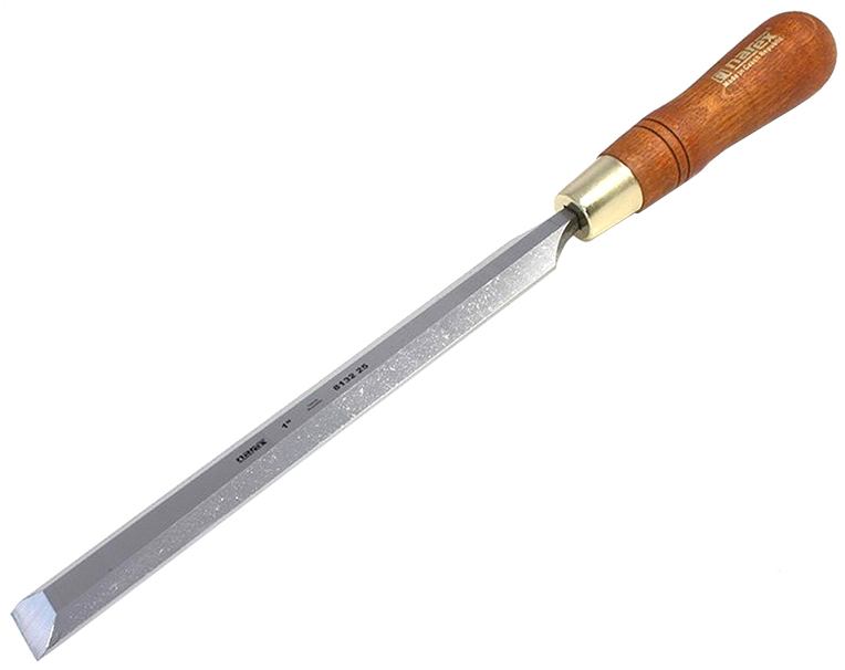 Стамеска плоская удлиненная с ручкой 25 мм Narex Wood Line Plus 813225 - фото