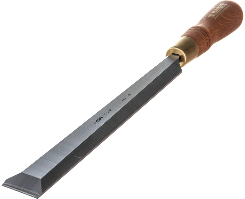 Стамеска плоская удлиненная с ручкой 31 мм Narex Wood Line Plus 813231 - фото