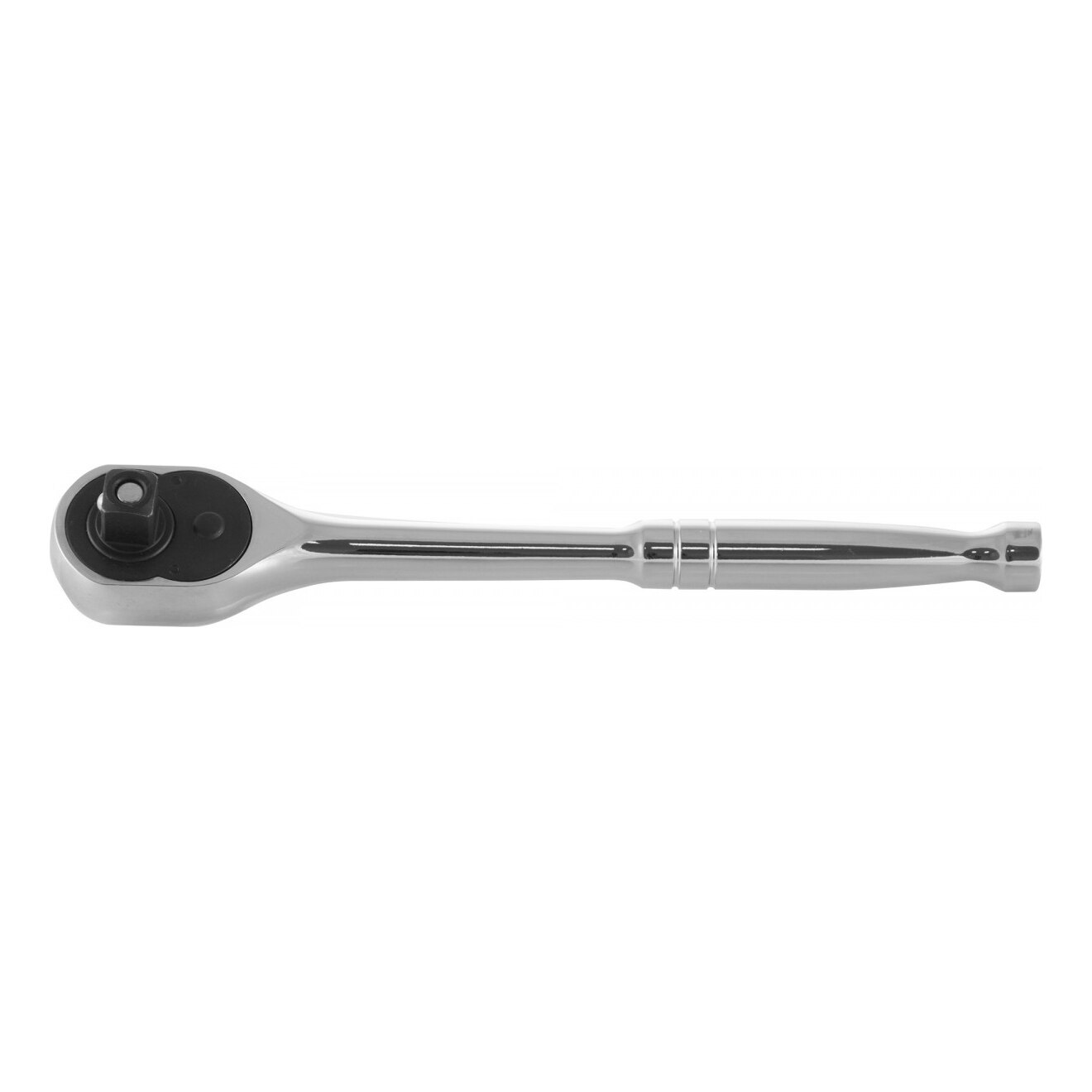 Рукоятка трещоточная 72 зубца, с металлической ручкой Ombra - фото
