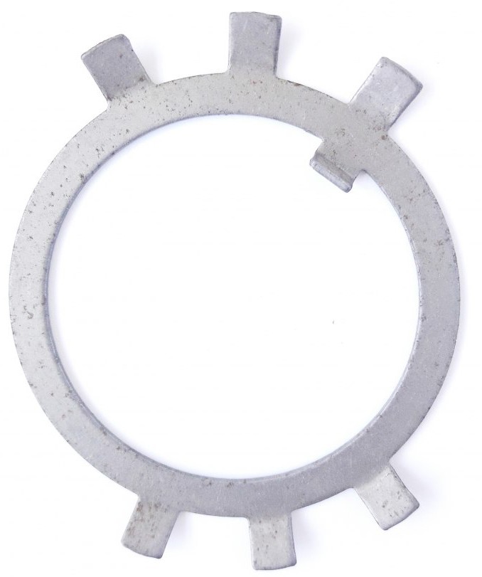 Шайба стопорная многолапчатая  ГОСТ 11872-89, оцинкованная сталь - фото