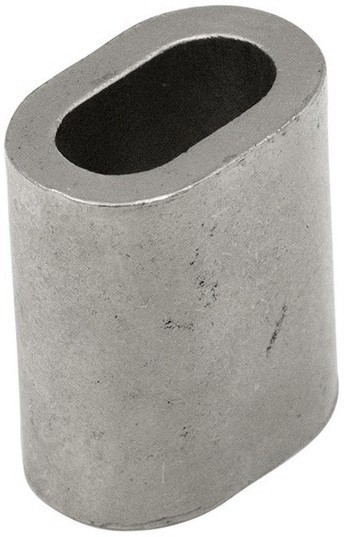 Зажим для троса 1,5 мм 8470, нержавеющая сталь А4 - фото