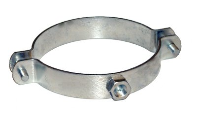 Хомут для труб 252 мм, оцинкованная сталь - фото