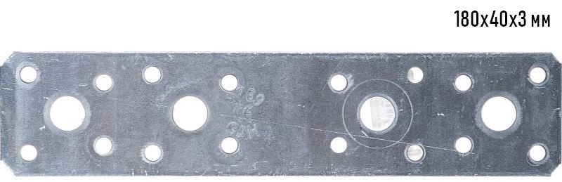 Крепежная пластина GAH ALBERTS, оцинкованная сталь - фото