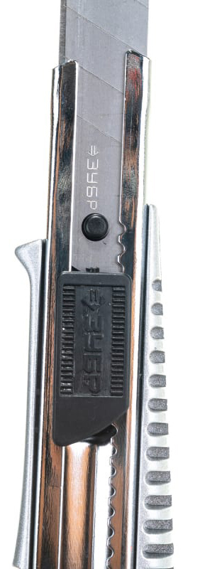 Нож с сегментированным лезвием 18 мм ЗУБР Мастер 09170 - фото