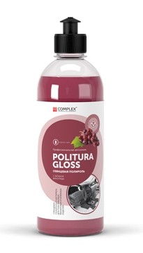 Глянцевый полироль-очиститель для пластиковых, виниловых и кожаных изделий Complex Politura 0,5 л - фото