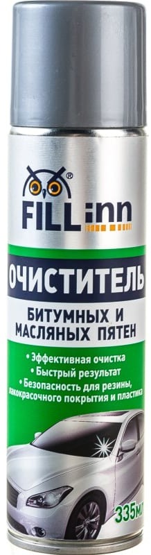 Очиститель битумных и масляных пятен FILL Inn FL015 (аэрозоль), 335 мл - фото