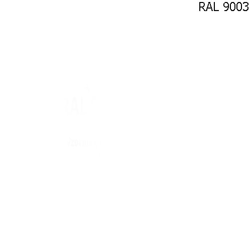 Алкидная спрей-эмаль TEKNOS 520 мл/400 гр, RAL 9003 (Сигнальный белый) - фото