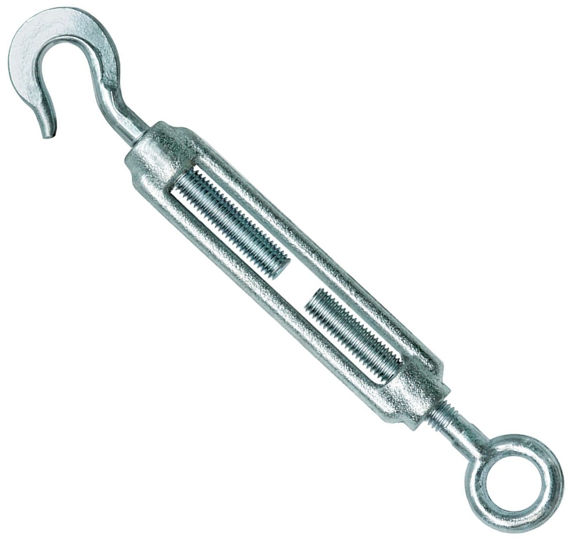 Талреп крюк-кольцо DIN 1480, оцинкованная сталь - фото