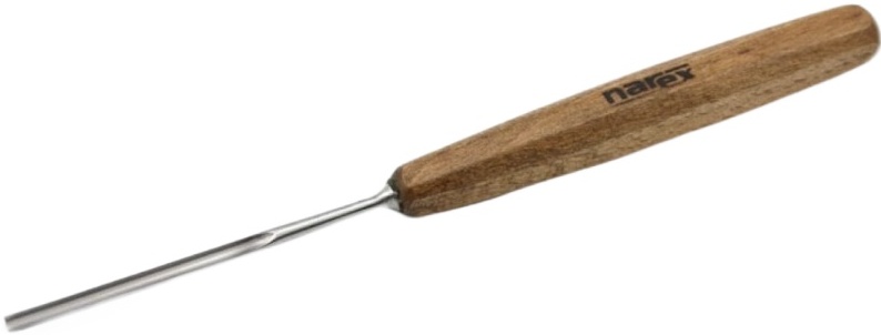 Набор стамесок с деревянной ручкой PROFI Narex 868100, 12 штук в деревянной коробке - фото