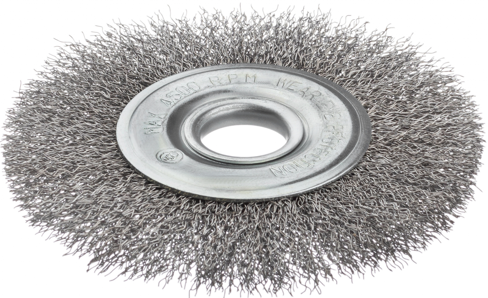 Щетка дисковая гофрированная для УШМ 125 мм № 74 Профоснастка Мастер 20107004, сталь - фото