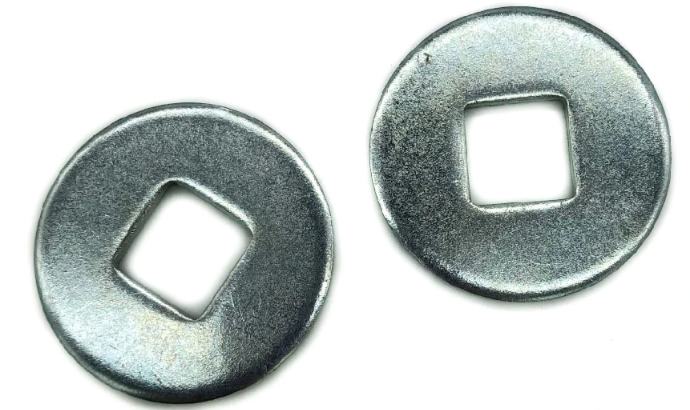 Шайба увеличенная DIN 440 form V с квадратным отверстием, нержавеющая сталь А2 - фото