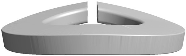 Шайба пружинная (гровер) DIN 128 форма А (изогнутая), сталь без покрытия - фото