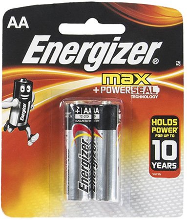 Батарейки Energizer MAX LR6 BP2 (2 шт) - фото