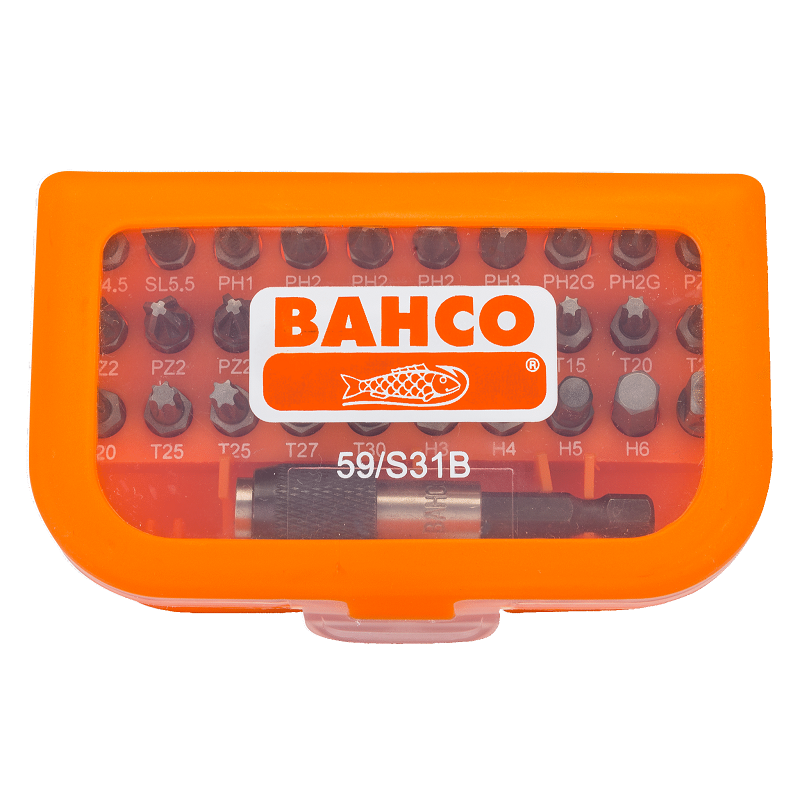 Набор бит BAHCO 59/S31B -  31 шт - фото