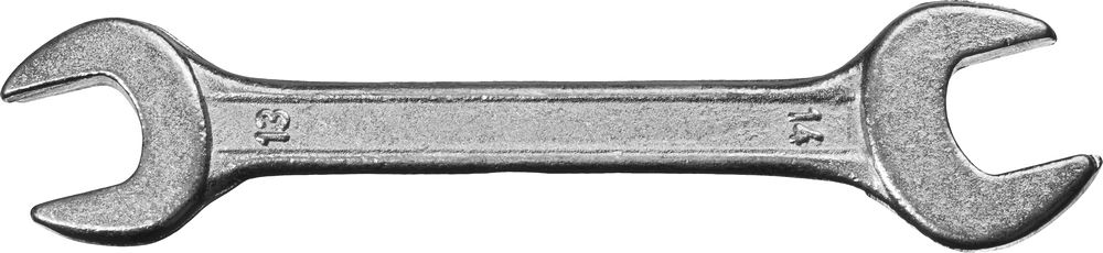 Рожковый гаечный ключ 13 x 14 мм, СИБИН 27014-13-14 - фото