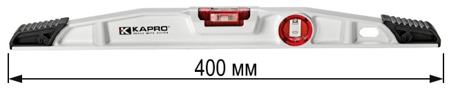 Размер Уровень строительный 400 мм KAPRO SMARTCAST 930-10-40