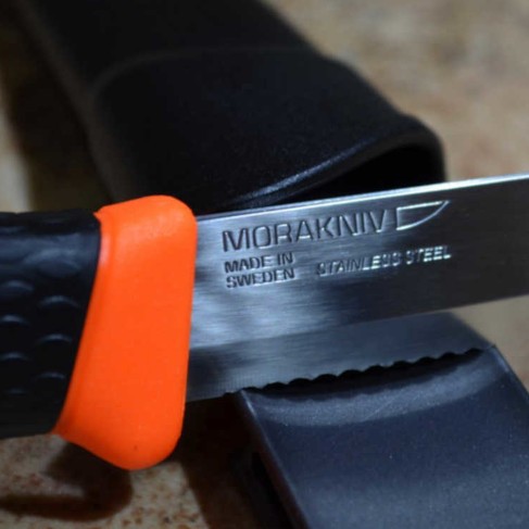 Нож туристический MORAKNIV TOPQ ROPE -конструкция