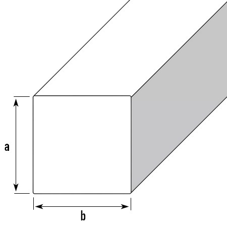 стальной квадратный пруток схема