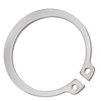 Кольцо стопорное наружное 8х0,8 DIN 471, нержавеющая сталь 1.4122 (А2)