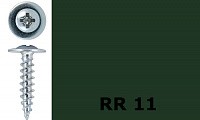 Саморез-клоп острый 4,2х19 окрашенный, RR 11 (зеленый)