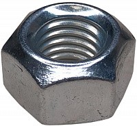 Гайка самоконтрящаяся М18 DIN 980 (Form M), класс прочности 10, оцинкованная сталь
