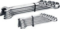 Набор комбинированных гаечных ключей 6-22 мм, ЗУБР 27095-H13, 13 штук
