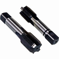 Метчик трубный ручной G 1/8" 115CrV3 CSN 22 3010 Bucovice 112180, дюймовый, комплект - 2 шт