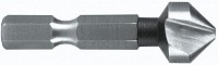 Зенковка-бита по металлу RUKO с шестигранным хвостовиком 1/4", сталь HSS