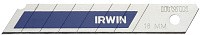 Лезвие с отламывающимися сегментами 18 мм IRWIN Bi-Metal 10507104, 50 шт