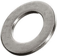 Шайба плоская DIN 125A, ГОСТ 11371-78, нержавеющая сталь А4