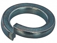 Шайба пружинная (гровер) DIN 7980 под цилиндрическую головку, оцинкованная сталь