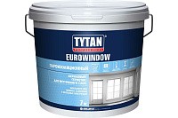 Герметик акриловый пароизоляционный внутренний 7 кг TYTAN Professional EUROWINDOW 41320, белый