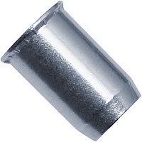 Резьбовая заклепка М3 d=4,65 мм с уменьшенным бортиком, оцинкованная сталь